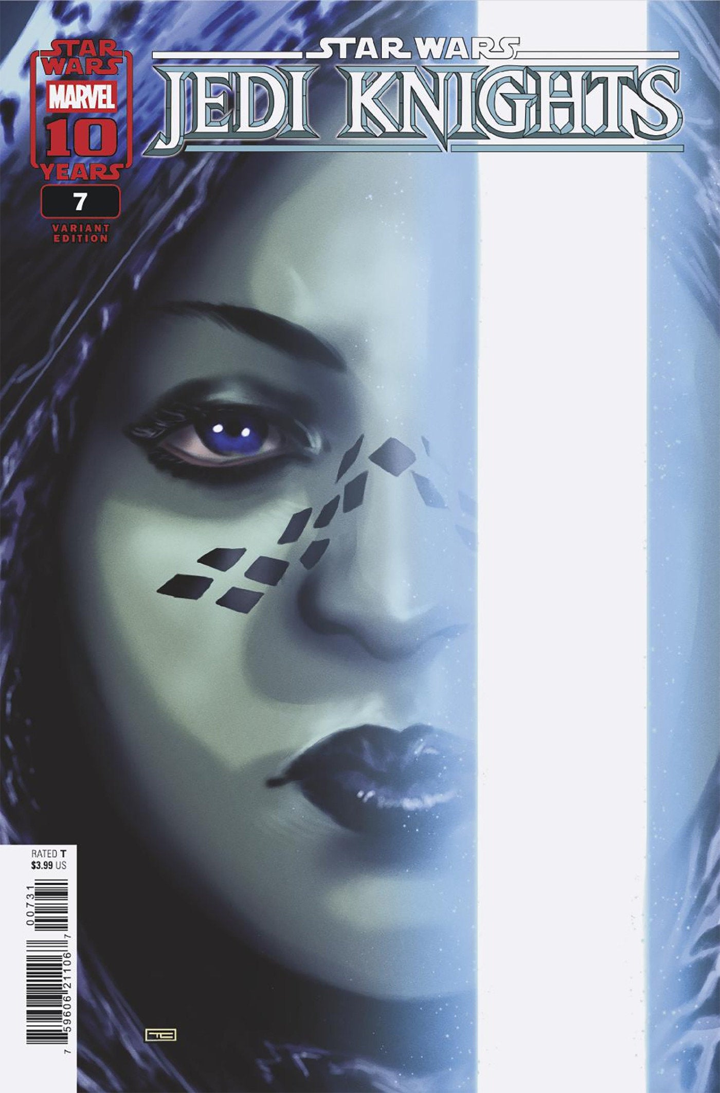 Star Wars: Jedi Knights #7 Taurin Clarke Lightsaber Variant