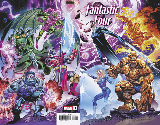 Fantastic Four #1 Claudio Castellini Wraparound Variant