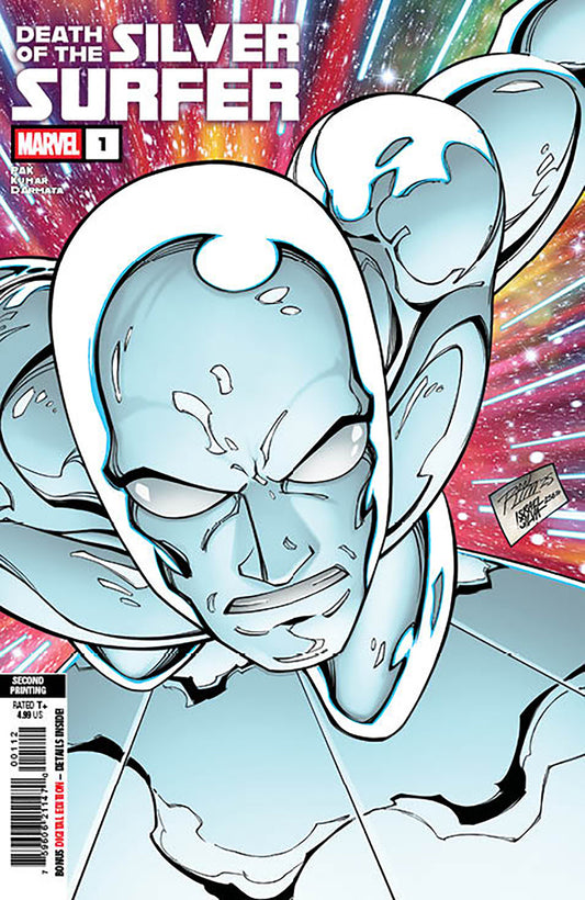 Death Of The Silver Surfer #1 Ron Lim 2nd Print Variant