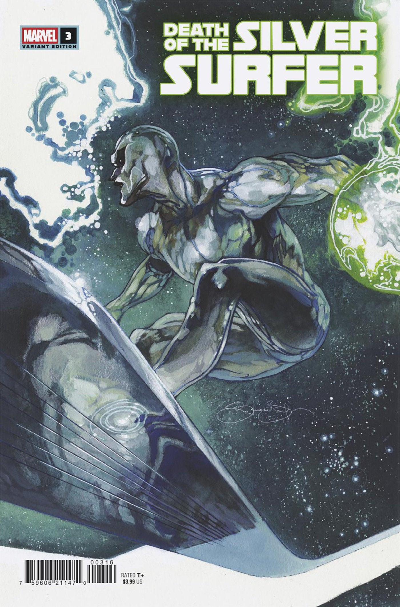 Death Of The Silver Surfer #3 Simone Bianchi Variant