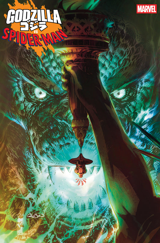 Godzilla vs. Spider-Man #1 Patrick Gleason Foil Variant