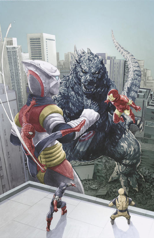 Godzilla vs. Avengers #1 Mitsuhiro Arita Full Art Variant