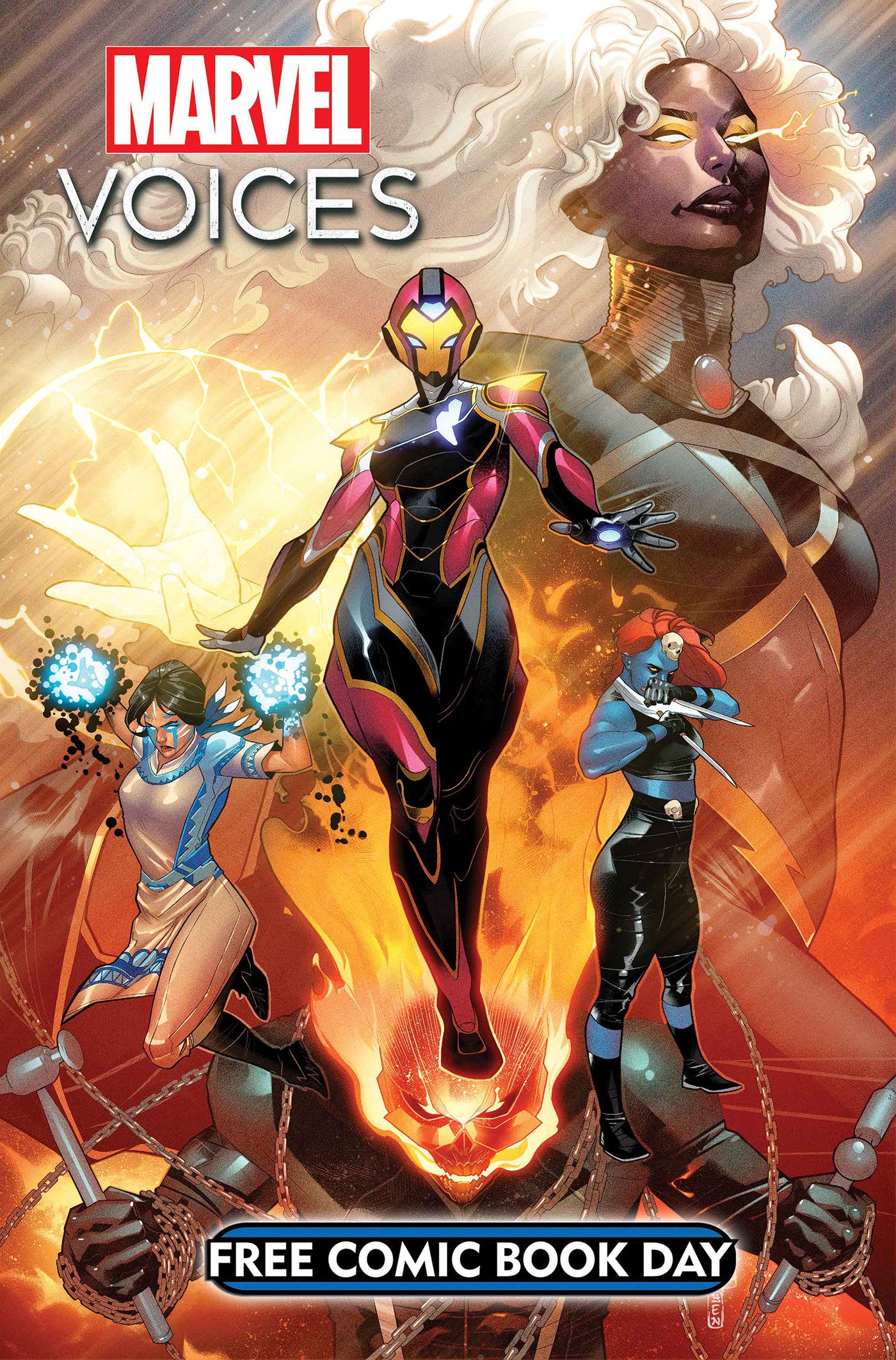 Free Comic Book Day 2025 Bundle Of 20 Ironheart/Marvels Voices #1