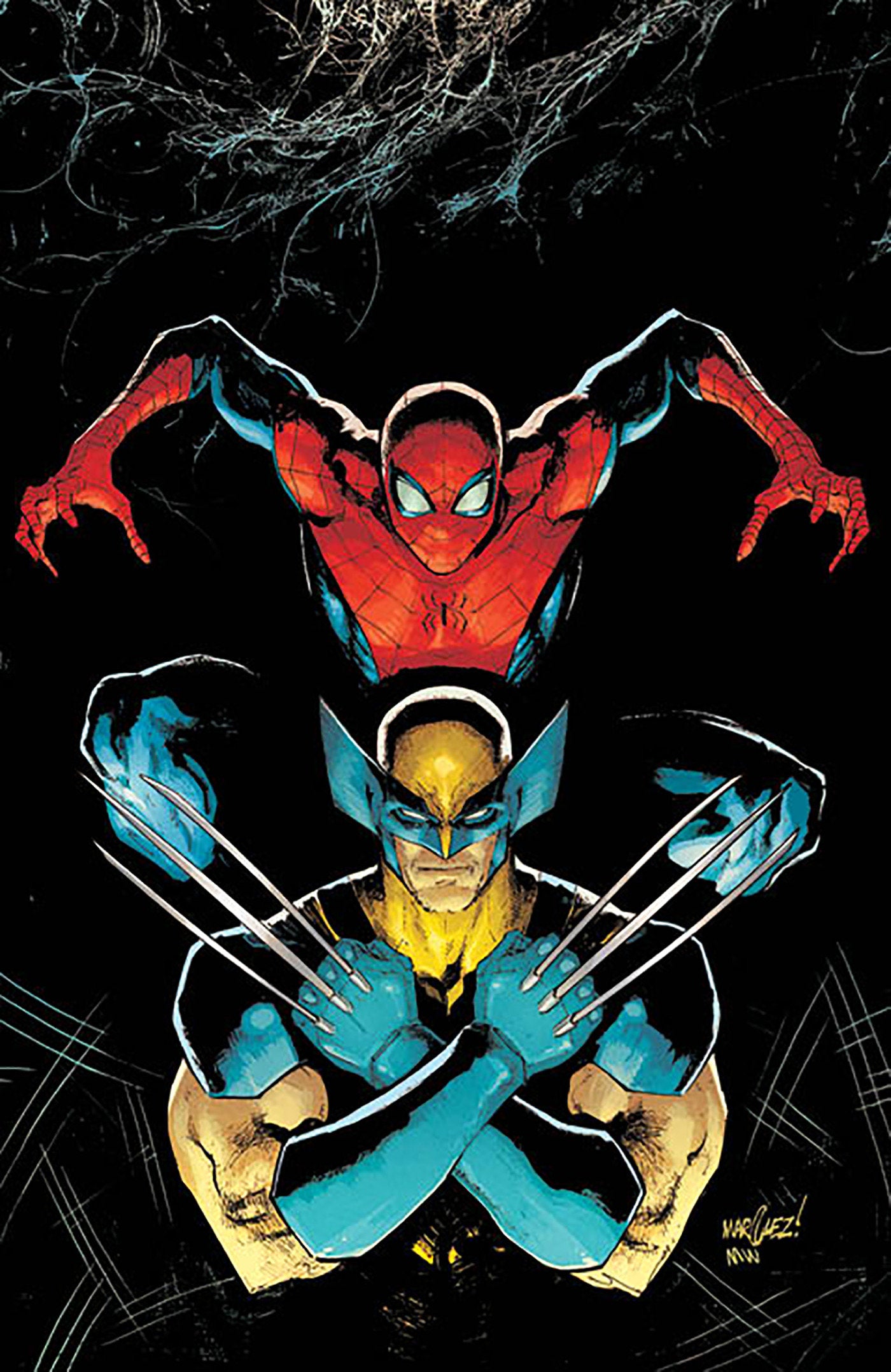Spider-Man & Wolverine #1 David Marquez Ratio Virgin 2nd Print Variant