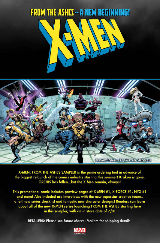 X-MEN: FROM THE ASHES SAMPLER [BUNDLES OF 20]