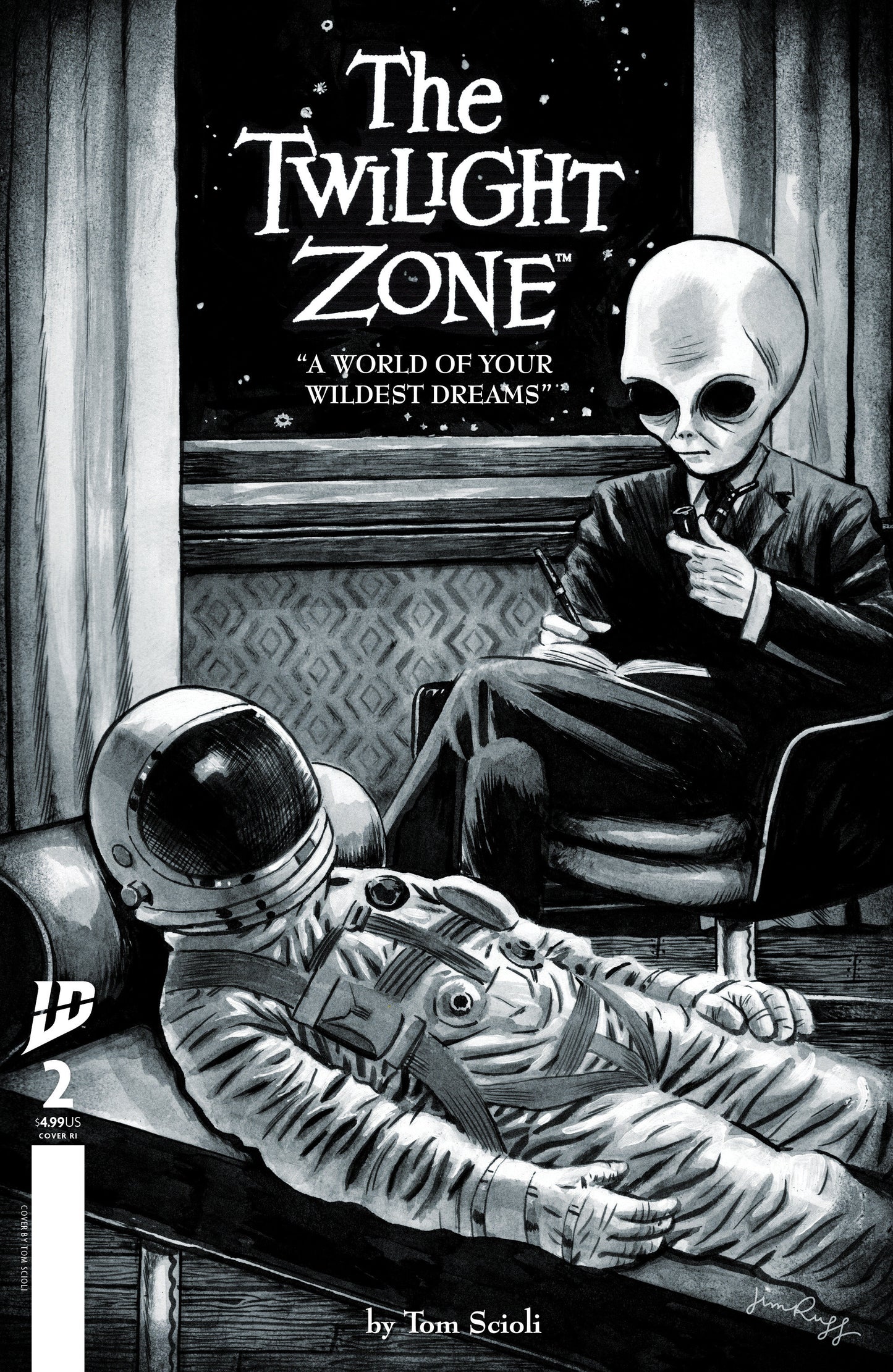 The Twilight Zone #2 Variant Ri (15) (Rugg)
