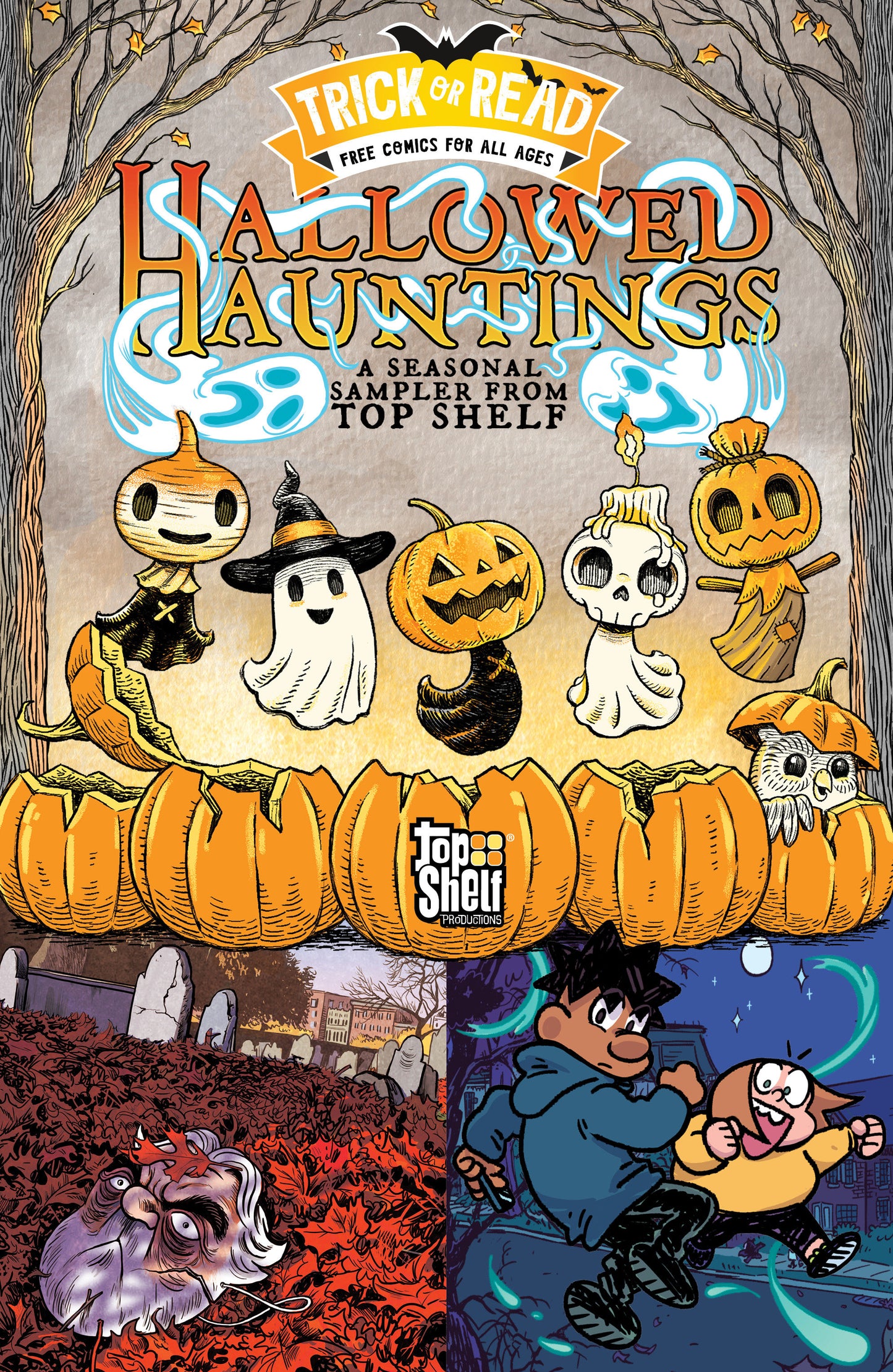 Hallowed Hauntings: A Seasonal Sampler From Top Shelf: Trick Or Read 2025 [Pack Of 20] Cover A ()