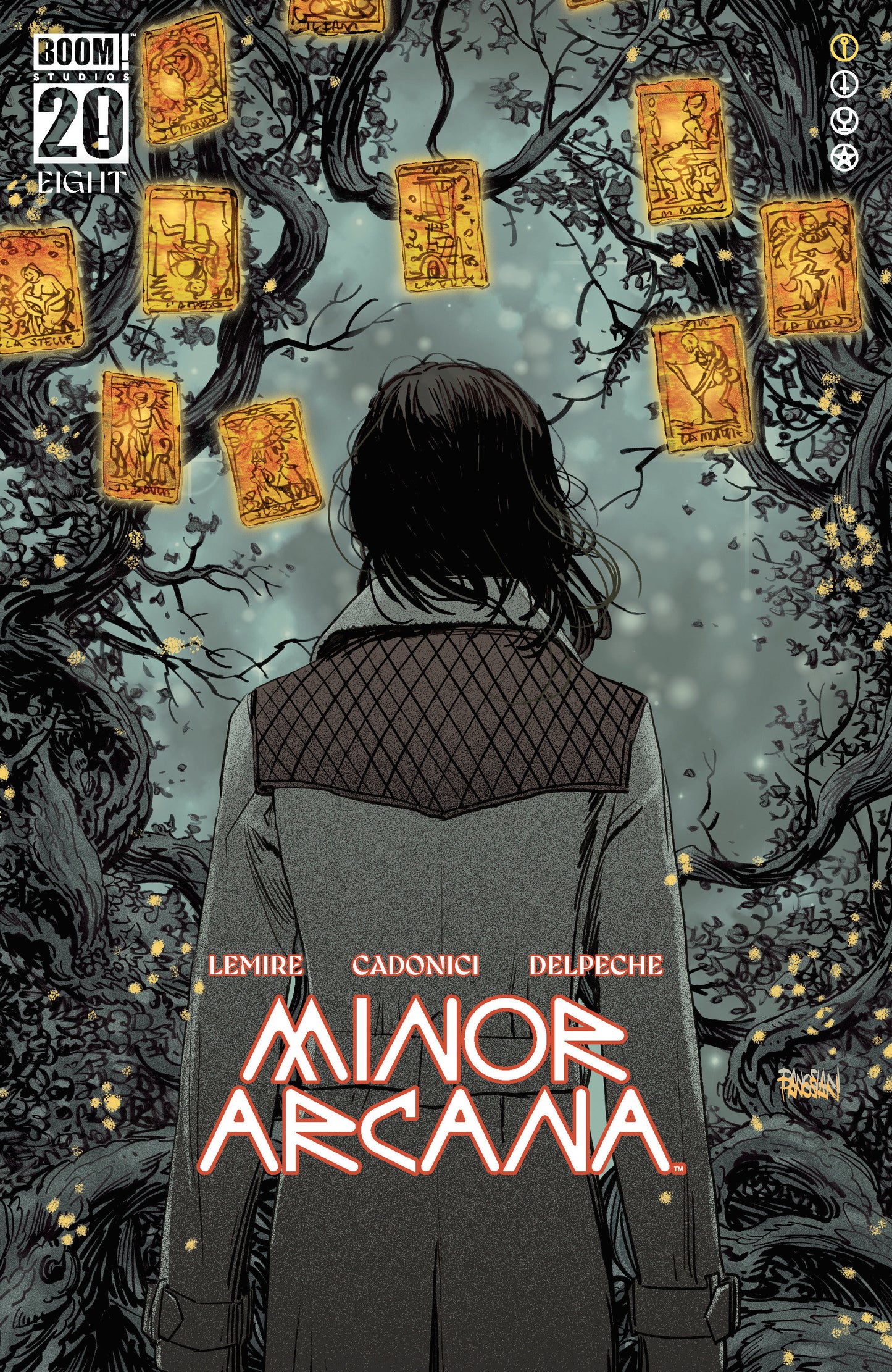 Minor Arcana #8 Cover C Anniversary Variant Panosian